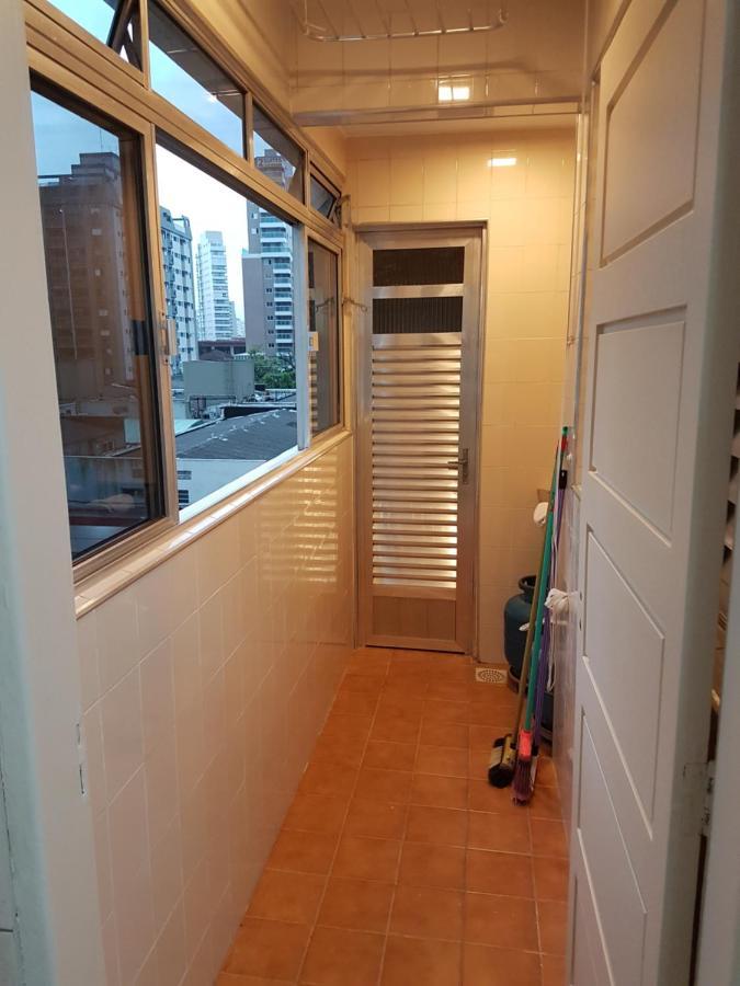 Apartamento Em Frente A Praia Do Embare - Santos Exteriör bild