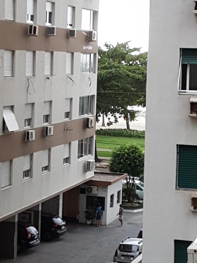 Apartamento Em Frente A Praia Do Embare - Santos Exteriör bild